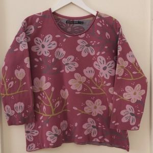 Gudrun Sjoden sweater. AS IS, Cotton. 3/4 sleeves